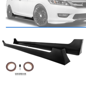 Top Gear Motors JDM Style Side Skirts Extension Pair for 2013-2017 Honda Accord