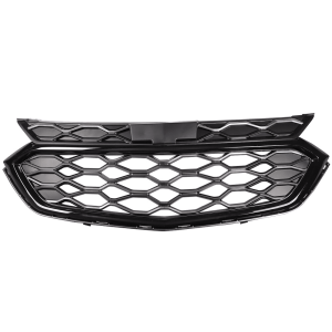 Top Gear Motors Front Upper Grille Mesh Sport Style for Chevrolet Equinox 2018–2020 Black Plastic Replacement