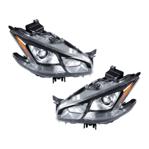 Top Gear Motors HID Headlight Assembly Pair Left and Right for Nissan Maxima 2009–2014 Sport Package Direct Replacement