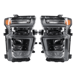 Top Gear Motors Full LED Headlight Assembly Pair Left and Right for Chevy Silverado 2500HD 2020–2023 Direct Replacement