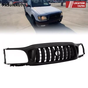 Front Grille For Toyota Tacoma 2001 2002 2003 2004 Pickup Truck Grill Black