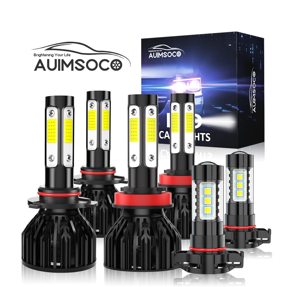 Top Gear Motors LED Headlight Bulbs Kit for 2007-2015 Chevrolet Tahoe Pair