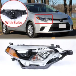 New Passenger Side Headlight Lamp Fits for 2014-2016 Toyota Corolla 81110-02E60
