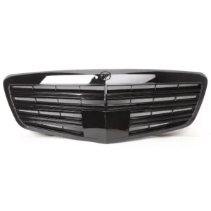 FRONT GRILLE GRILL FOR Mercedes Benz S-Class W221 S550 S600 GLOSS BLACK 2010-13