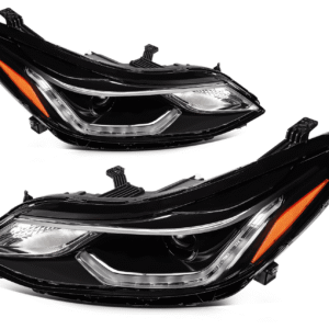 Top Gear Motors Headlight Assembly Pair for 2016–2019 Chevy Cruze with LED DRL Left and Right