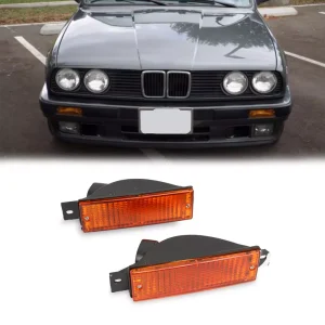 Front Signal Turn Signals Indicators Corners Lights For BMW 3 E30 87-91