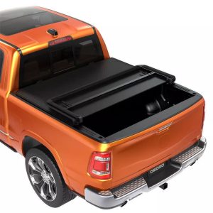 6.5FT Soft Tri-Fold Tonneau Cover Fit For 2009-2014 Ford F150 Truck Bed