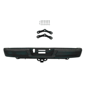 Top Gear Motors Rear Bumper Assembly for Ford F-150 2021–2023 Without Park Assist Black Steel