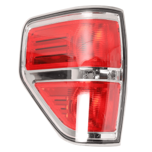 Top Gear Motors Rear Left Tail Light for Ford F-150 2009–2014 Halogen Brake and Signal Lamp Replacement