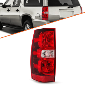Top Gear Motors Tail Light for 2007–2014 Chevy Tahoe Suburban 1500 2500 Driver Left Side Rear Lamp