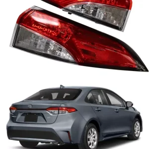 For 2020-2022 Toyota Corolla LE SE 4PCS Outer&Inner Tail Light lamps(Left+Right)
