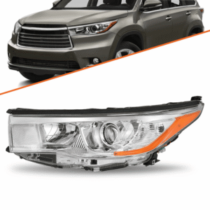Top Gear Motors Left Driver Side Headlight Assembly for 2014–2016 Toyota Highlander Halogen Replacement LH