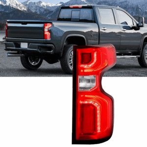 Top Gear Motors LED Tail Light for Chevy Silverado 1500 2019–2023 Rear Outer Right Passenger Side Lamp Assembly