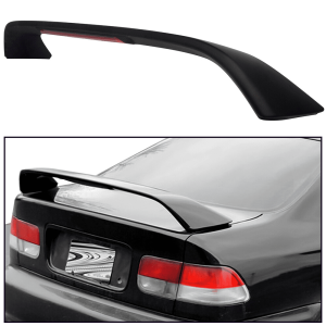 Top Gear Motors Trunk Spoiler with LED Brake Light for 1996-2000 Honda Civic (EK/EJ)