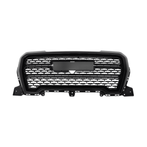 Top Gear Motors 2019-2021 GMC Sierra 1500 Denali Style Front Upper Grille Assembly Gloss Black