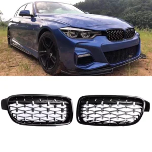 Grille gloss Black For BMW F30 F31 3-Series Front Kidney 12-18