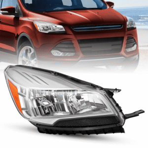 Top Gear Motors Headlight for 2013–2016 Ford Escape Halogen Passenger Right Side (RH) Headlamp Assembly