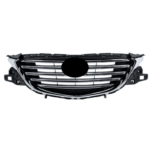 Top Gear Motors Front Upper Grille Trim for Mazda CX-9 2016–2022 Black and Chrome OEM Replacement