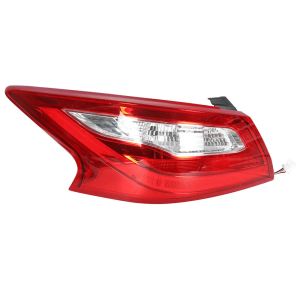 Top Gear Motors Rear Driver Side Outer Tail Light Assembly for Nissan Altima 2016–2018, Direct Replacement Tail Lamp