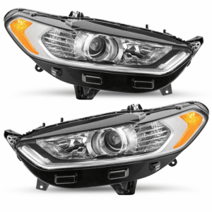Top Gear Motors Headlights for Ford Fusion 2013–2016 Halogen Left and Right Headlamp Assembly Set