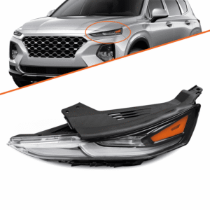 Top Gear Motors LED DRL Headlight for Hyundai Santa Fe 2019–2020 Left Driver Side OEM Style Assembly