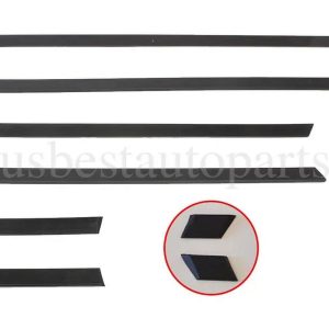 SET 8 PCS SIDE MOLDING DOOR FENDER TRIM For BMW 5 SERIES E34 SEDAN 1989-1995