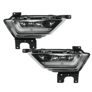 Top Gear Motors LED Fog Light Assembly for Ford F-150 2021–2022 Front Left and Right Bumper Daytime Running Lamp Replacement Pair