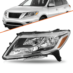Top Gear Motors Headlight for Nissan Pathfinder 2013–2016 Halogen Left Driver Side Headlamp Assembly