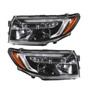 Top Gear Motors Full LED Headlight Assembly Pair with LED DRL 7-Pin for Honda Ridgeline and Passport 2022–2025 Direct Replacement