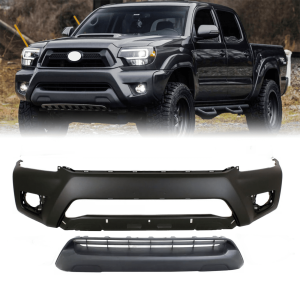 Top Gear Motors Front Bumper Cover and Lower Grille for 2012–2015 Toyota Tacoma