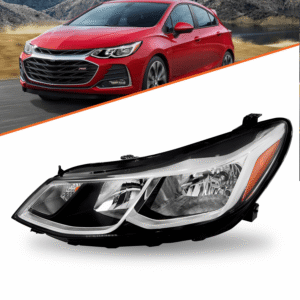 Top Gear Motors Headlight for Chevrolet Cruze 2016–2019 Halogen Left Driver Side Headlamp Assembly