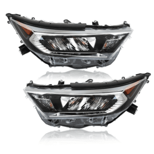 Top Gear Motors LED Headlight Assembly for Toyota RAV4 LE and XLE 2019–2022 Front Left and Right Driver and Passenger Side Replacement Pair