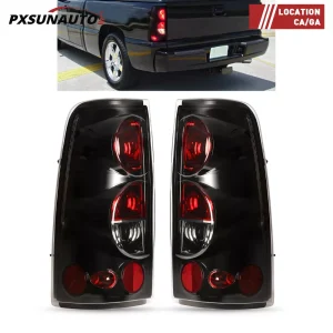 Tail Lights For 1999-2006 Chevy Silverado GMC Sierra 1500 2500 3500 Brake Lamps