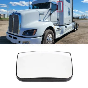 Fits Kenworth T600 T660 T2000 Peterbilt 387 Lower Mirror Glass W/ Defrost heat