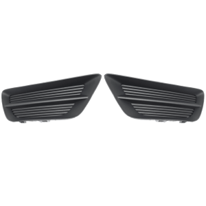 Top Gear Motors Front Left and Right Fog Light Covers for Honda Accord Sedan 2013–2015 Replacement Black Trim Bezel Set