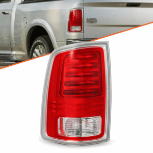 Top Gear Motors Left Driver Side LED Tail Light for Ram 1500 2013–2018 and Ram 2500 2013–2018 and Ram 3500 2013–2018