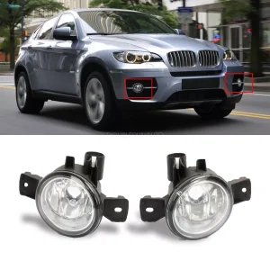 2Pcs Fog Light Fog Lamp For BMW X6 E71 E72 2008-2013