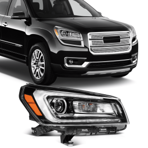Top Gear Motors Right Side Headlight Assembly for 2013–2016 GMC Acadia with LED Daytime Running Light