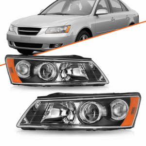 Top Gear Motors Headlight Assembly for 2006–2008 Hyundai Sonata OE Style Left and Right Set