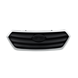 Top Gear Motors Front Upper Grille Assembly for Subaru Legacy 2015–2017 Silver Shell with Gray Insert Replacement