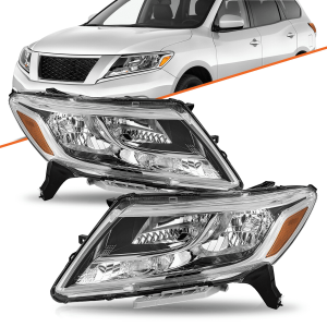 Top Gear Motors Headlights for 2013–2016 Nissan Pathfinder Halogen Assembly Left and Right Pair
