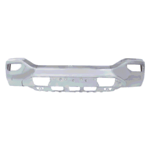 Top Gear Motors 2016–2018 GMC Sierra 1500 Chrome Steel Split Front Bumper Without Sensor Holes