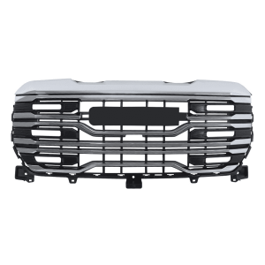 Top Gear Motors Front Grille Assembly for GMC Sierra 1500 AT4 and AT4X 2022–2024 Chrome Replacement OE 84878064