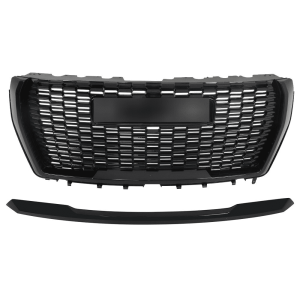 Top Gear Motors Hood Molding and Front Grille Assembly for GMC Yukon and Yukon XL Denali 2021–2023 Replacement Trim Set