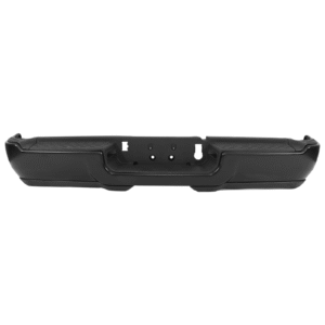 Top Gear Motors Primed Rear Step Bumper Assembly Black for RAM 2500 2019–2024 Without Parking Sensors Replacement