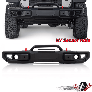 Top Gear Motors Steel Front Bumper Kit for 2018-2024 Jeep Wrangler JL Rubicon & Gladiator