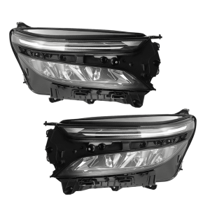 Top Gear Motors Headlights for Chevy Equinox LT RS 2022–2023 LED Chrome Housing Driver and Passenger Side Pair