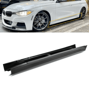 Top Gear Motors M Sport Side Skirts Extension Pair for 2012-2018 BMW 3 Series Sedan