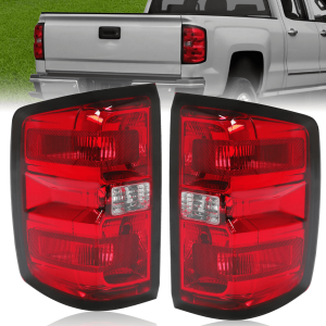 Top Gear Motors Tail Light Pair for 2014-2019 Chevy Silverado 1500/2500HD/3500HD