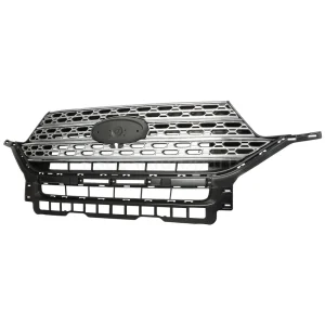 For 2020 2021 2022 Ford Explorer Chrome Front Bumper Grille Upper Grill Radiator